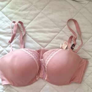 NWT Victoria Secret Pink Lace Women's Bra